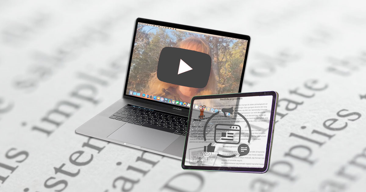 Innhold – en «digital tvilling»