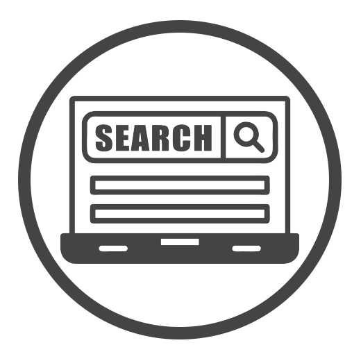 innhold ikoner SQ search Søkeoptimalisering (SEO)